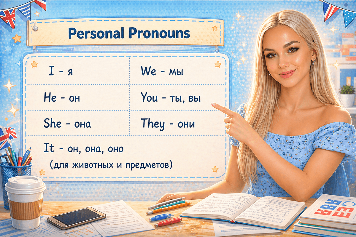 Personal Pronouns (личные местоимения)