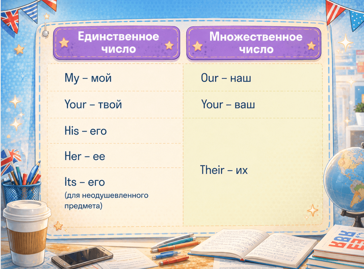 Possessive Pronouns