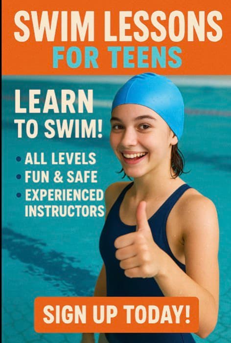 Learn to swim with us !